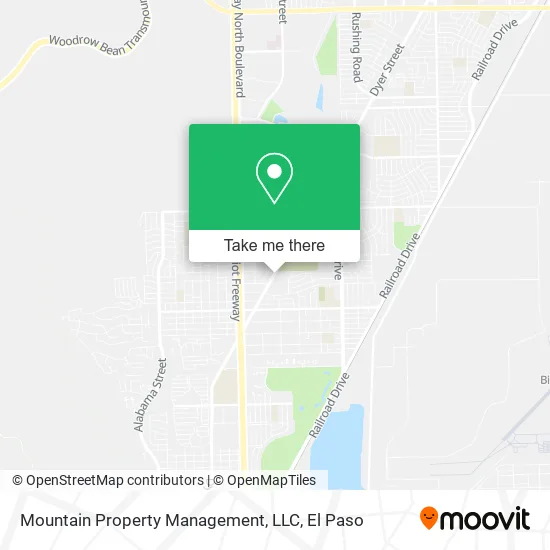 Mountain Property Management, LLC map