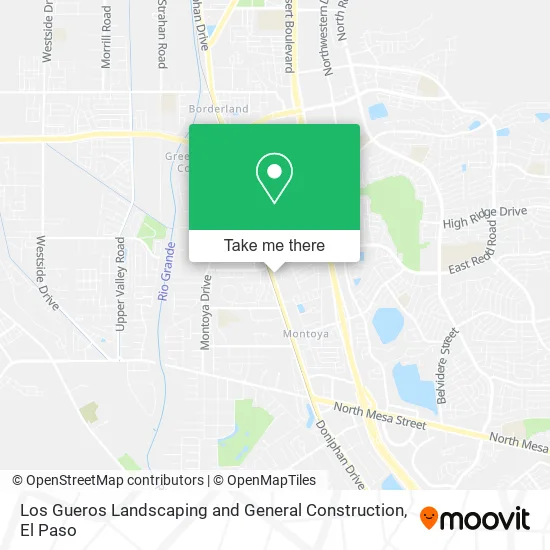 Los Gueros Landscaping and General Construction map