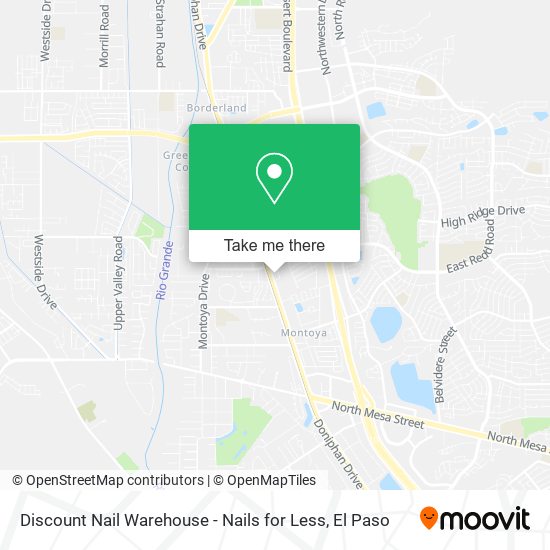 Discount Nail Warehouse - Nails for Less map