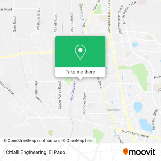 Citlalli Engineering map