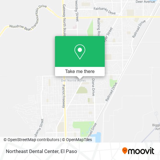 Northeast Dental Center map