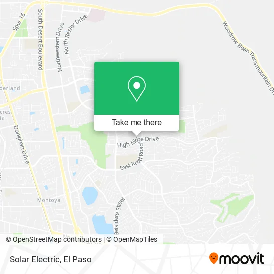 Solar Electric map