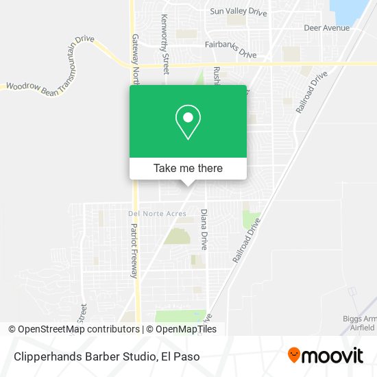 Clipperhands Barber Studio map