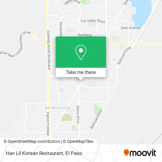 Han Lil Korean Restaurant map