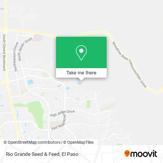 Rio Grande Seed & Feed map