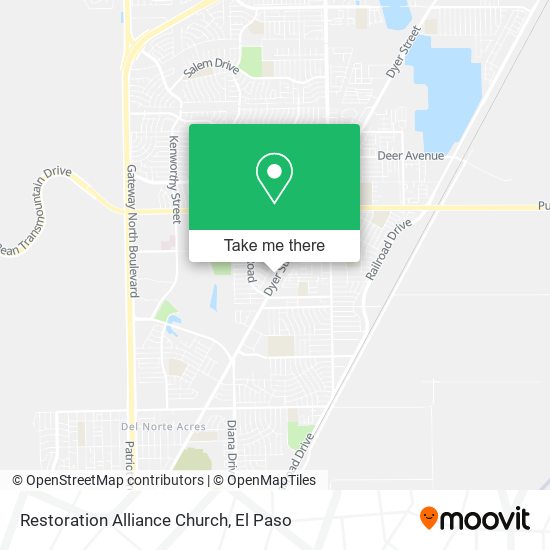 Restoration Alliance Church map