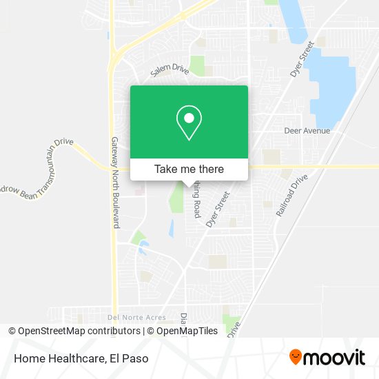 Home Healthcare map