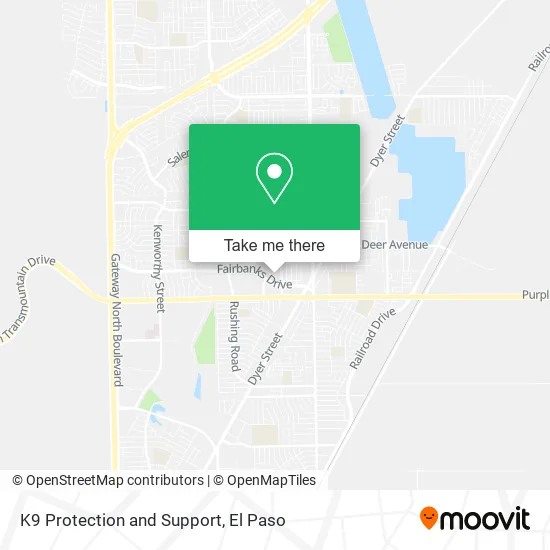 Mapa de K9 Protection and Support