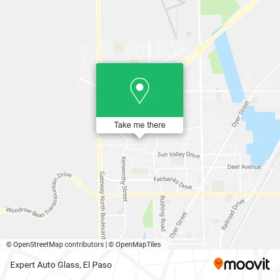 Expert Auto Glass map
