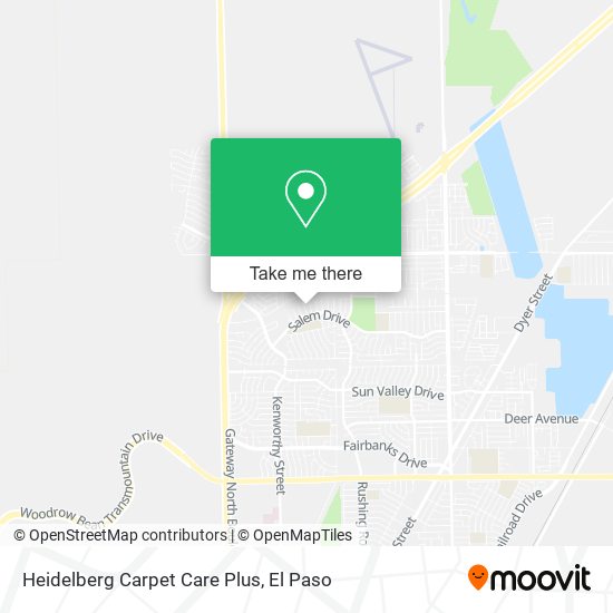 Mapa de Heidelberg Carpet Care Plus