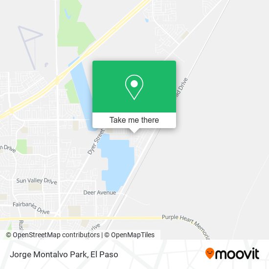 Jorge Montalvo Park map