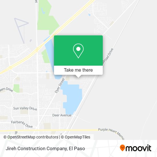 Jireh Construction Company map