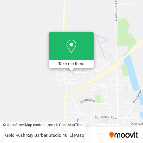 Gold Rush Ray Barber Studio 48 map