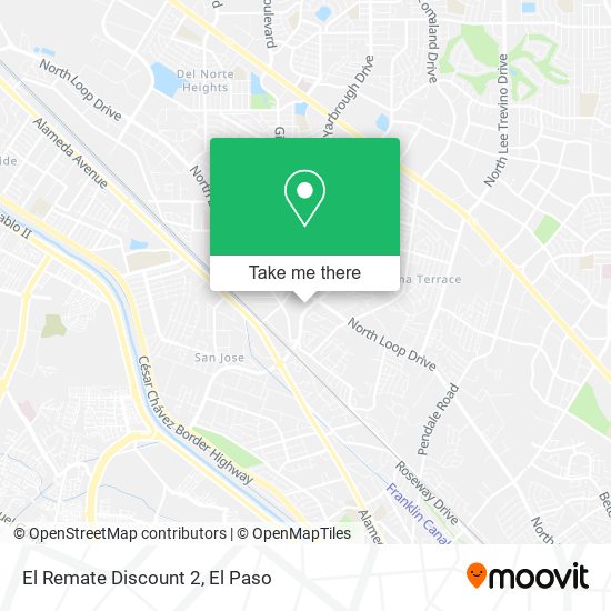 El Remate Discount 2 map