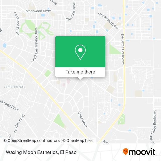 Mapa de Waxing Moon Esthetics