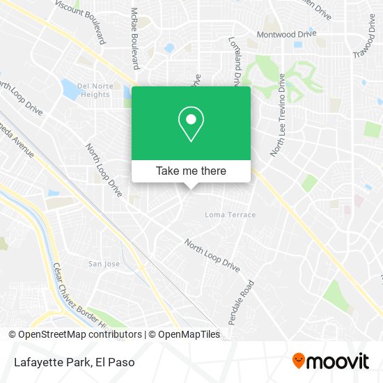 Lafayette Park map