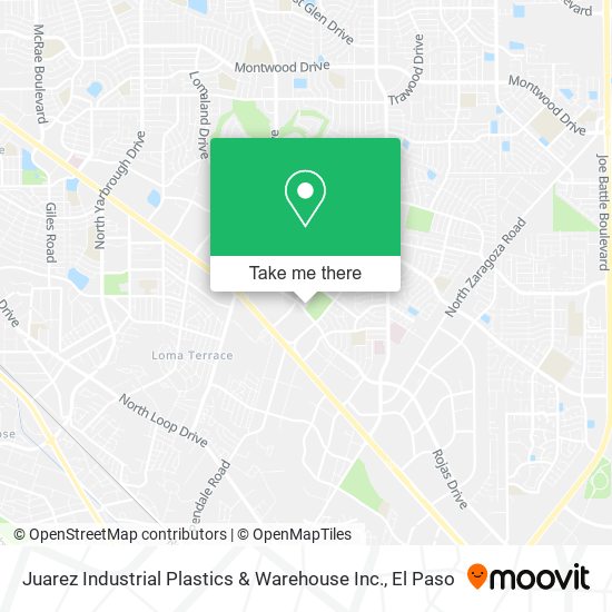 Juarez Industrial Plastics & Warehouse Inc. map