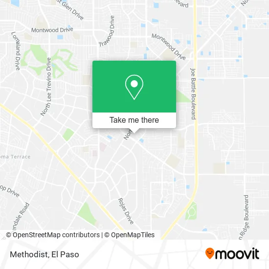 Mapa de Methodist