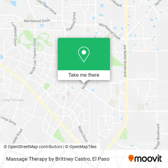 Mapa de Massage Therapy by Brittney Castro