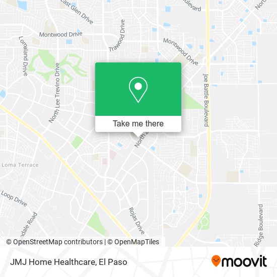 JMJ Home Healthcare map