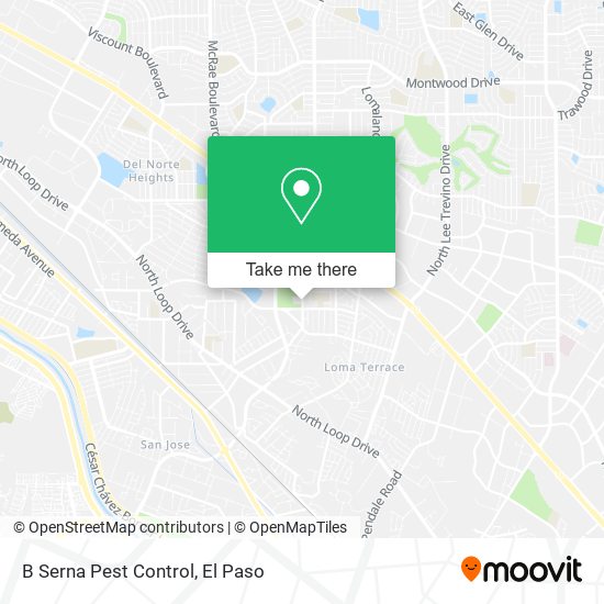 B Serna Pest Control map