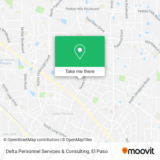 Mapa de Delta Personnel Services & Consulting