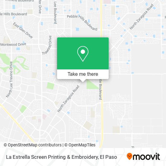 La Estrella Screen Printing & Embroidery map