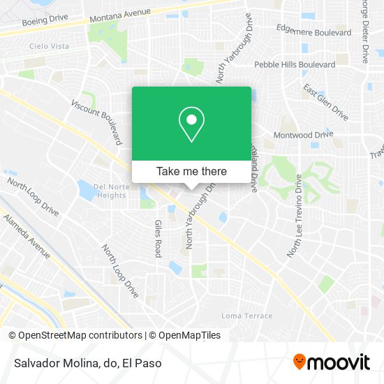 Mapa de Salvador Molina, do