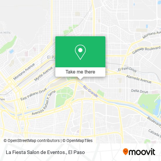 Mapa de La Fiesta Salon de Eventos.