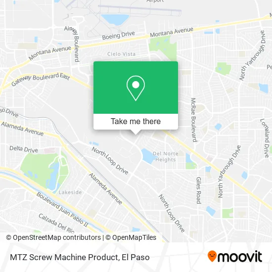 MTZ Screw Machine Product map