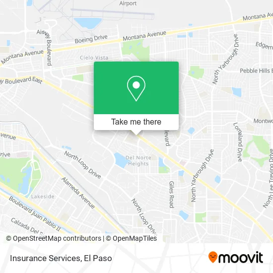 Insurance Services map