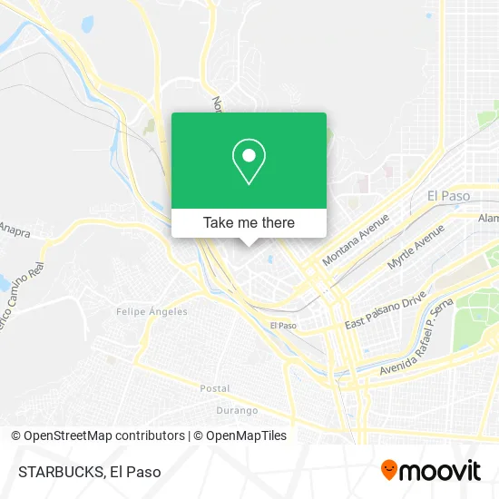 Mapa de STARBUCKS