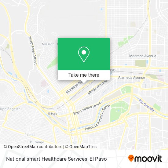 National smart Healthcare Services map