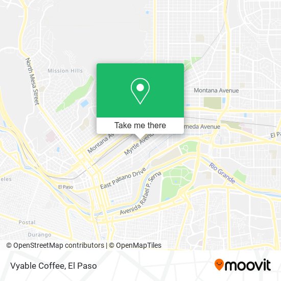 Mapa de Vyable Coffee