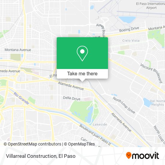 Mapa de Villarreal Construction
