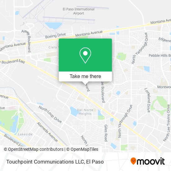 Mapa de Touchpoint Communications LLC