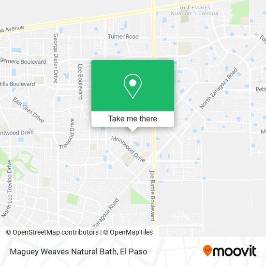 Mapa de Maguey Weaves Natural Bath