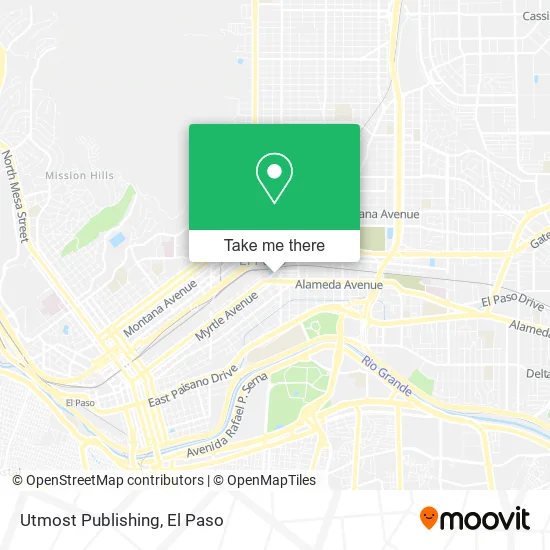 Mapa de Utmost Publishing