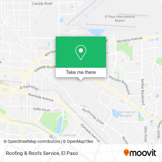 Mapa de Roofing & Roofs Service