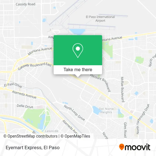 Eyemart Express map