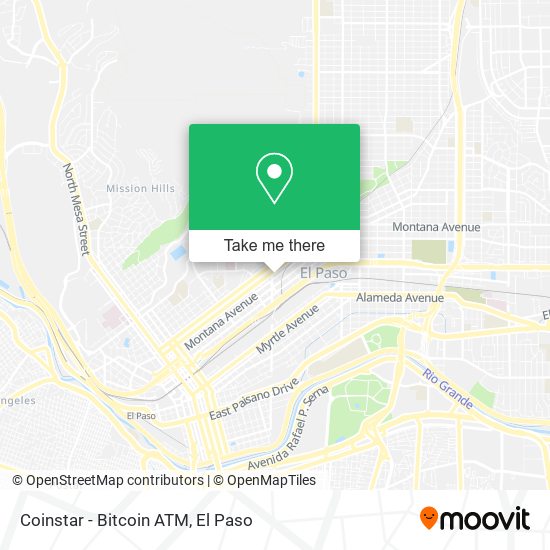 Coinstar - Bitcoin ATM map