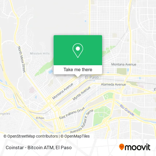 Coinstar - Bitcoin ATM map