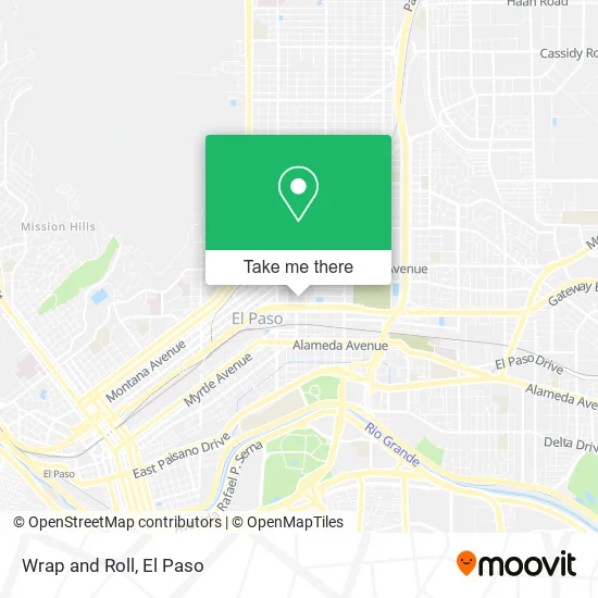 Wrap and Roll map