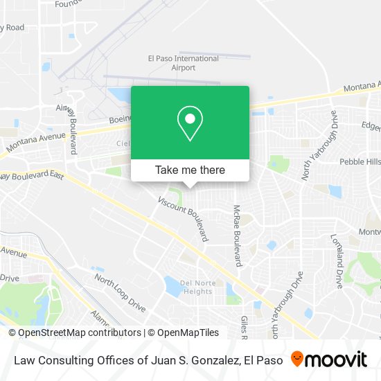 Mapa de Law Consulting Offices of Juan S. Gonzalez