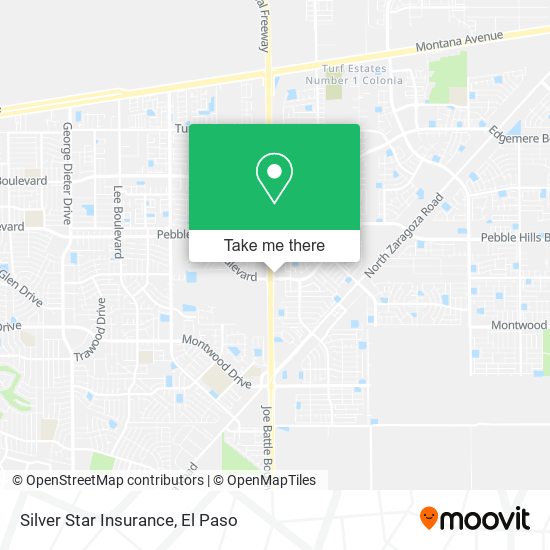 Silver Star Insurance map