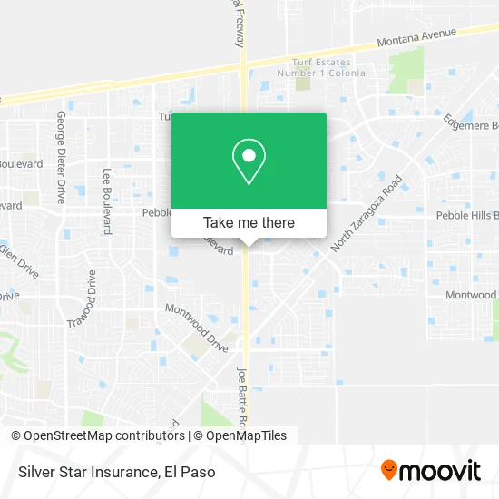 Silver Star Insurance map