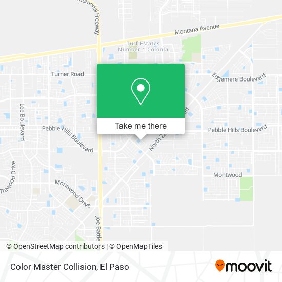 Color Master Collision map