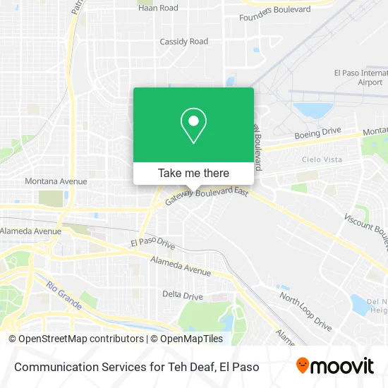 Mapa de Communication Services for Teh Deaf