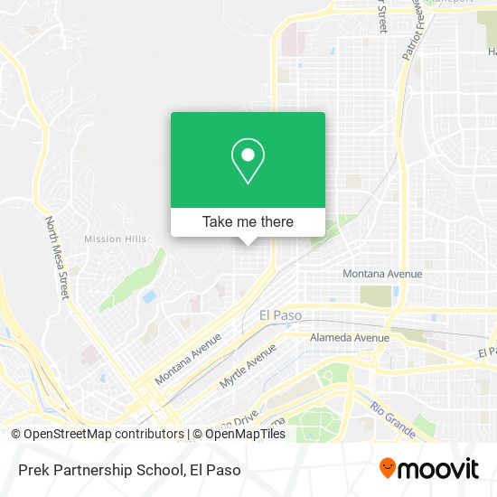 Prek Partnership School map