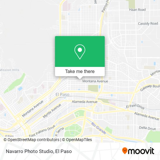 Navarro Photo Studio map